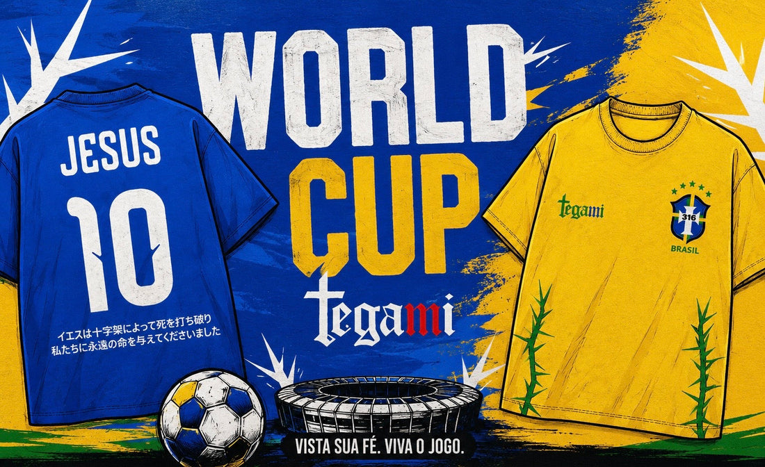 JESUS 10 ― サッカーを超えたメッセージ | Tegami Movement 新作フットボールコレクション